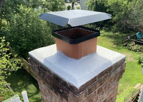 Chimney Cover to prevent wilflife
